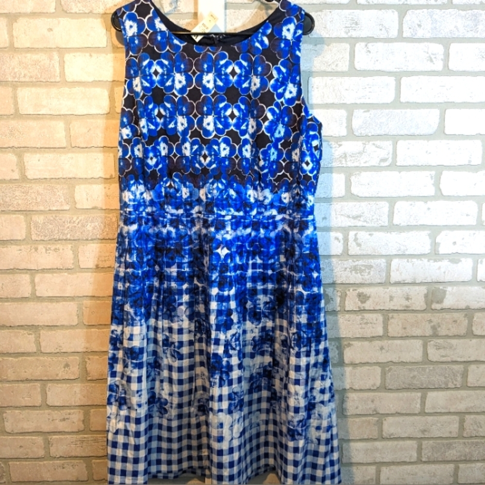 🆕 Talbot's, sleeveless dress, NEW with tags, size 16